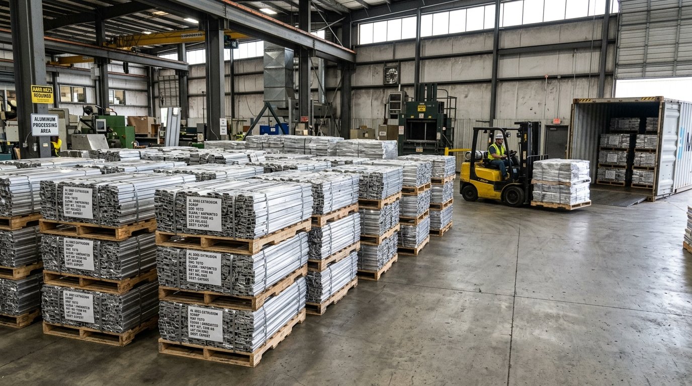 Aluminum 6063 Extrusion Scrap Sourcing