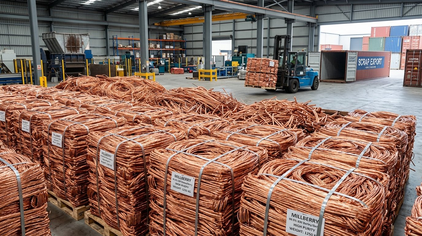 Copper Millberry Scrap Sourcing